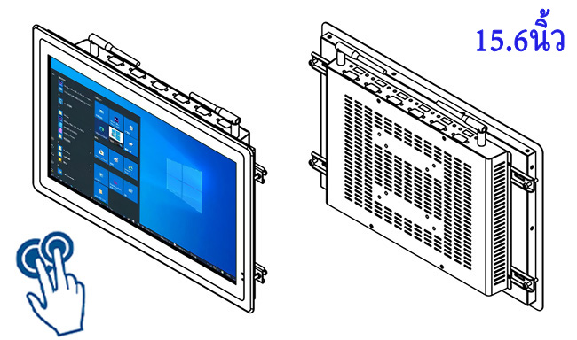 คอม จอ สัมผัส 15.6 นิ้ว