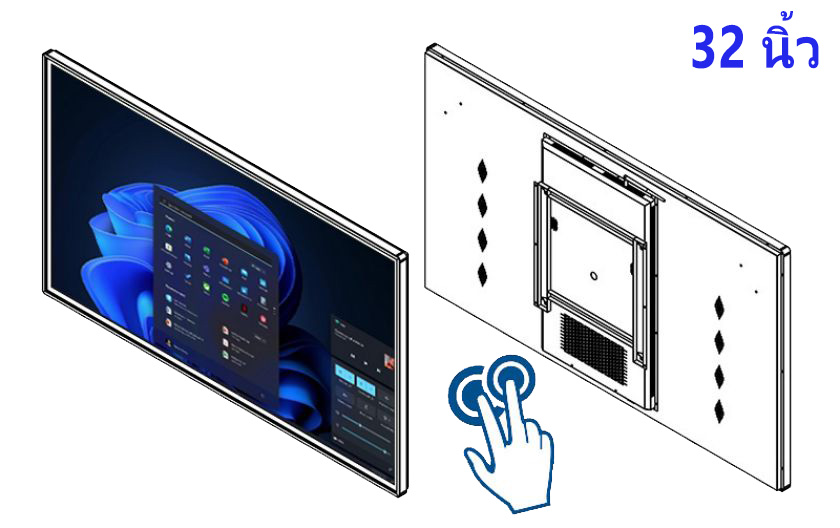 คอม จอ สัมผัส 32 นิ้ว