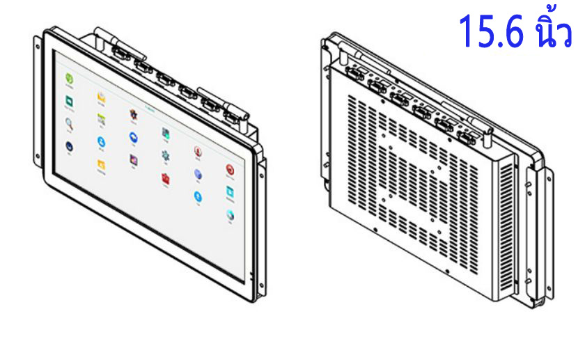 จอ LCD Android แบบกรอบเปิดขนาด 15.6 นิ้ว เกรดอุตสาหกรรม