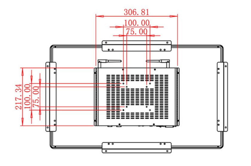 จอ LCD Android แบบฝังขนาด 27 นิ้ว