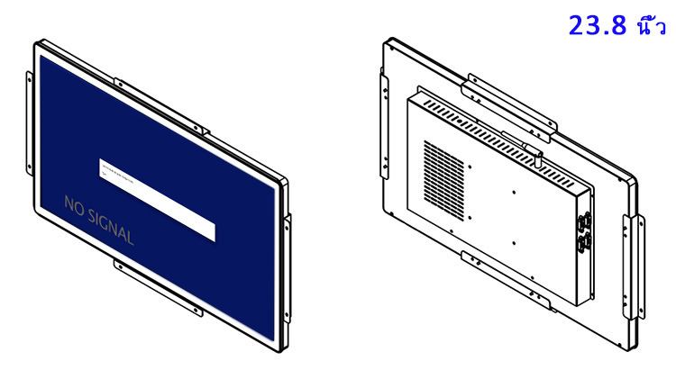 จอ LCD แบบฝัง 23.8 นิ้ว