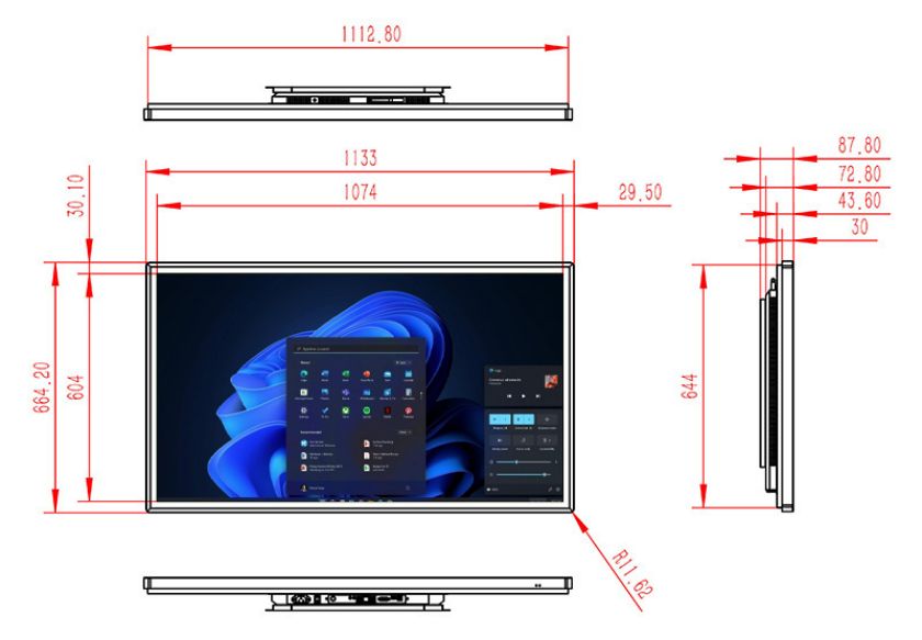 จอ ทัช สกรีน pc