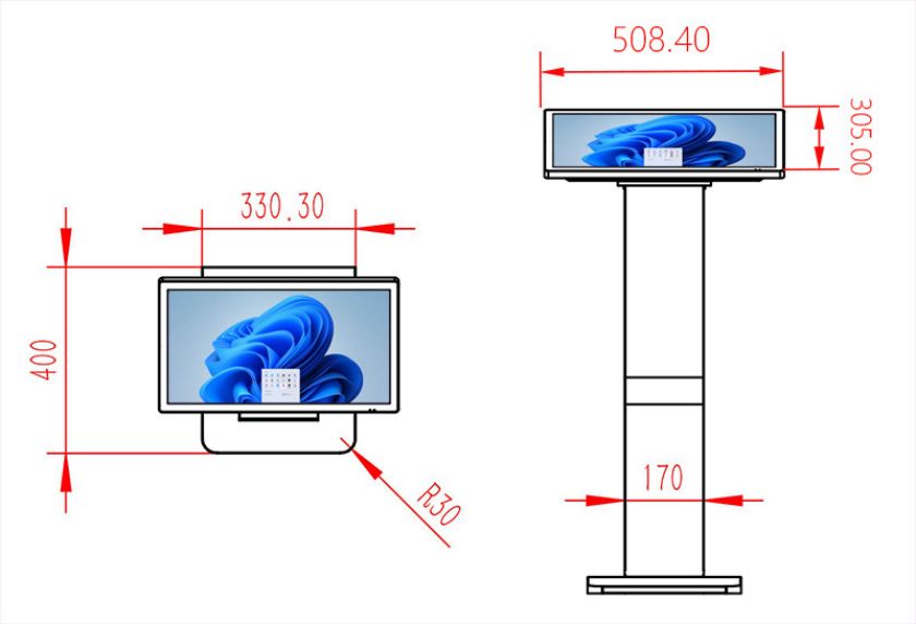 จอ ทัช สกรีน pc