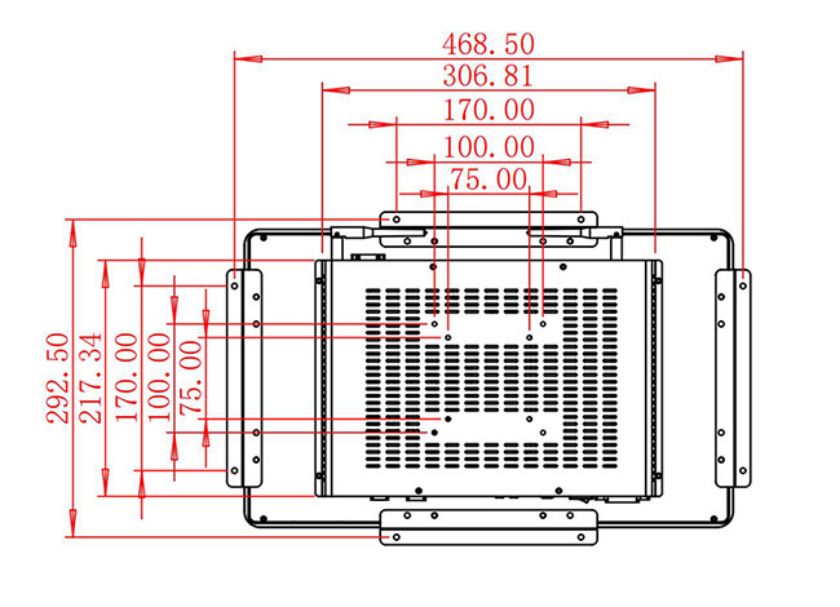 ราคาจอ LCD Android แบบกรอบเปิดขนาด 18.5 นิ้ว