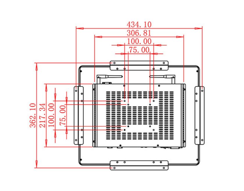 ราคาจอ LCD Android แบบกรอบเปิดขนาด 19 นิ้ว