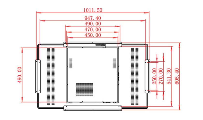 ราคาจอ LCD Android แบบกรอบเปิดขนาด 43 นิ้ว