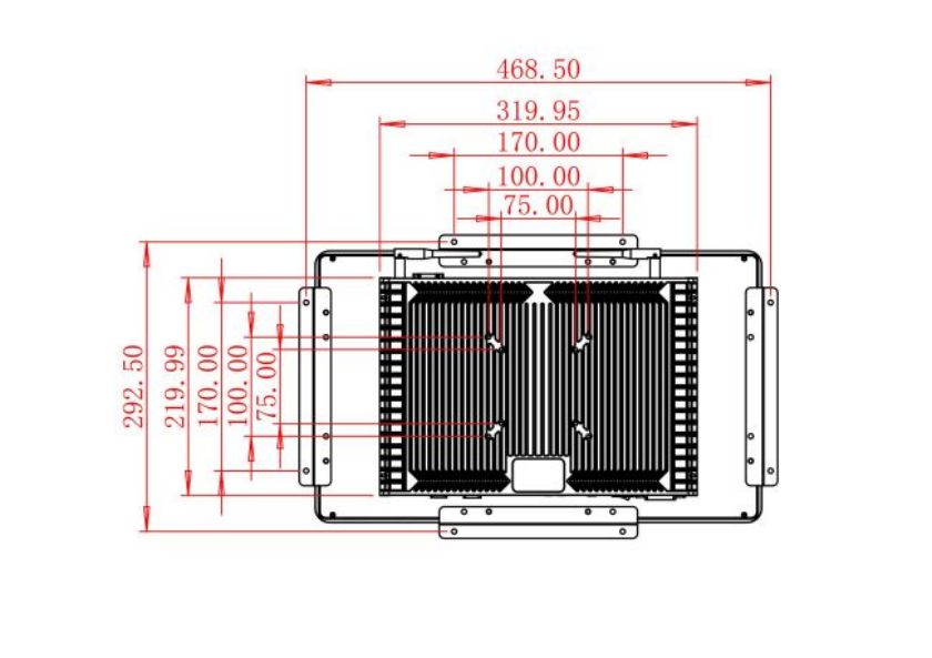 ราคาจอ LCD Android แบบฝังขนาด 18.5 นิ้ว