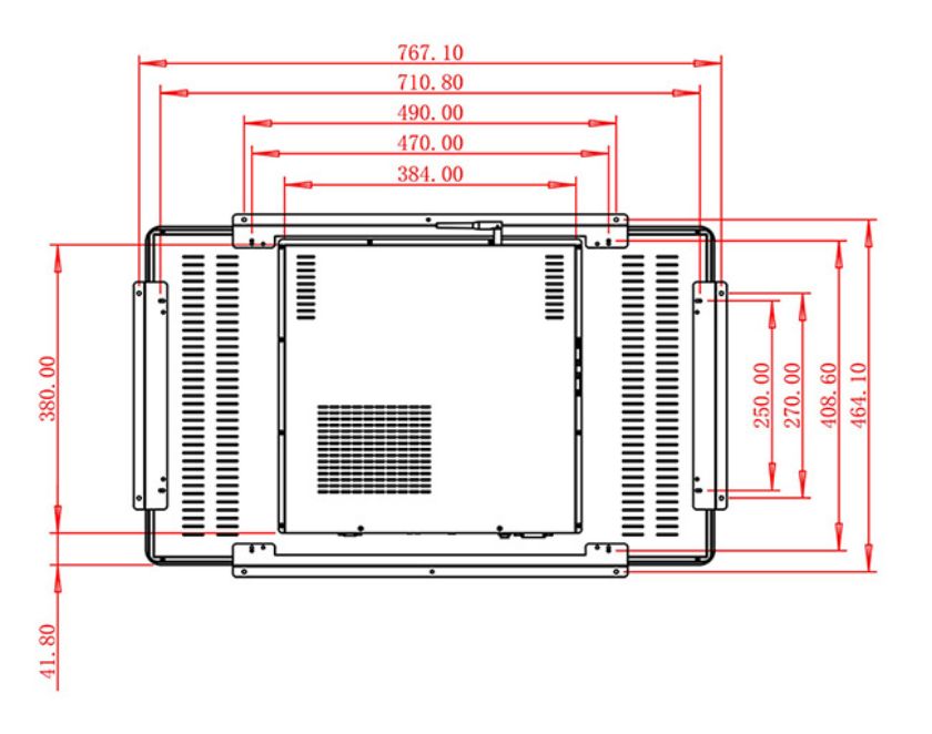 ราคาจอ LCD Android แบบฝังขนาด 32นิ้ว