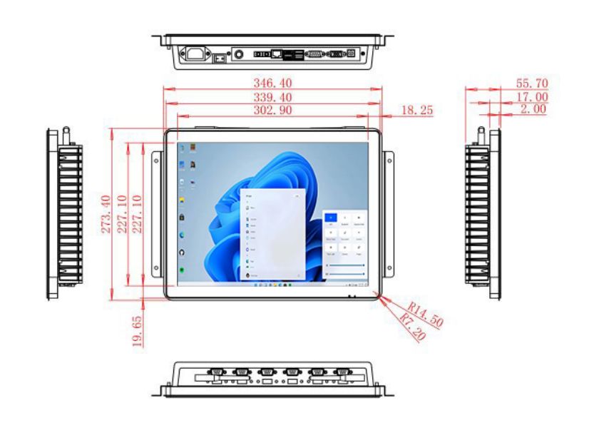 หน้าจอแอลซีดีของWindows