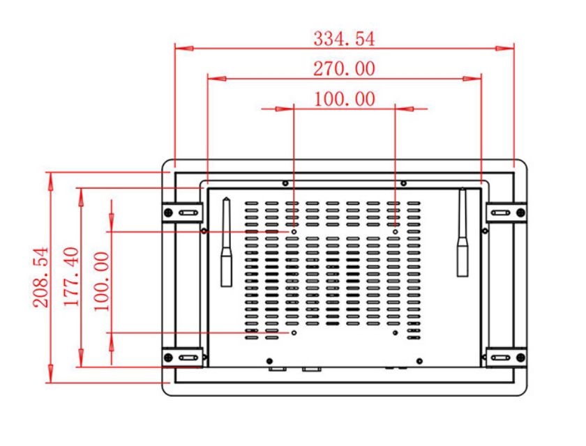 โรงงานจอ LCD Android แบบกรอบเปิดขนาด 13.3 นิ้ว